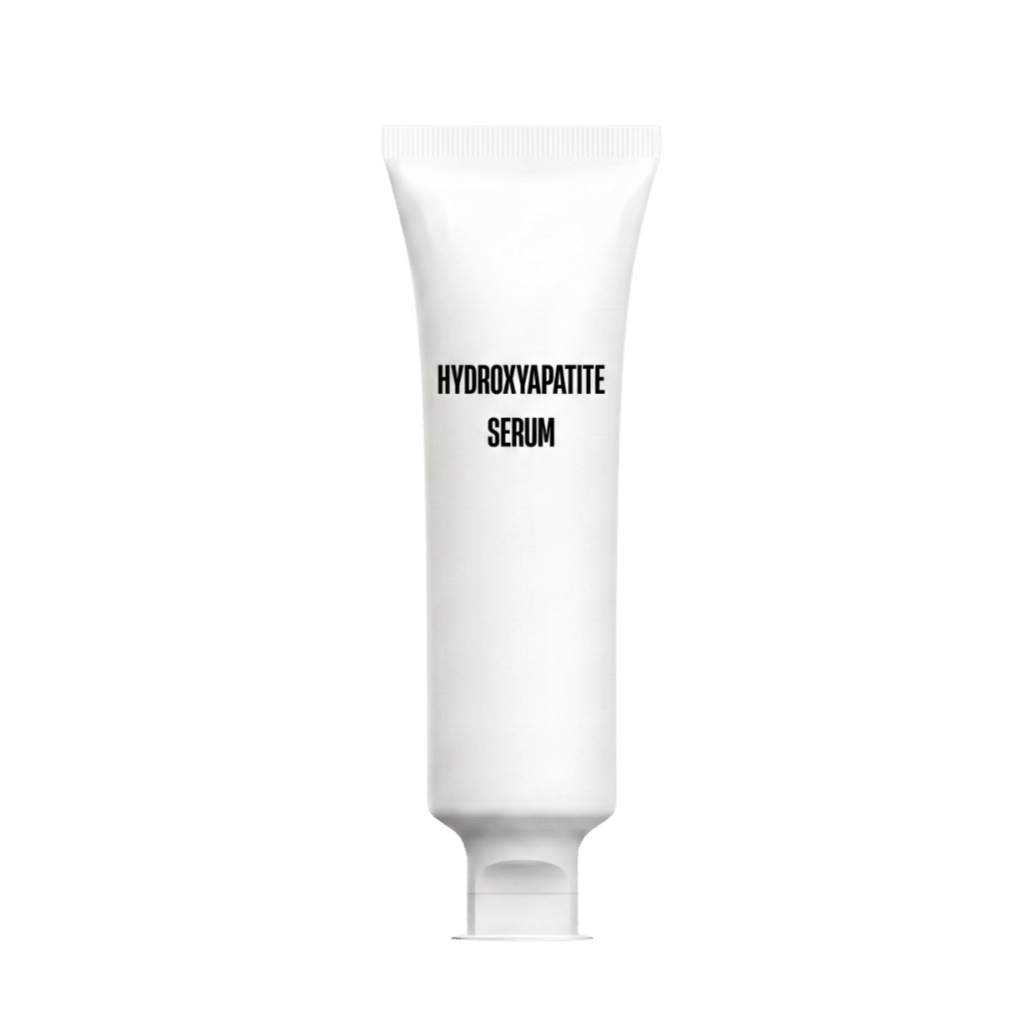 Hydroxyapatite Serum tube showcasing lightweight skincare for a smooth and radiant complexion.