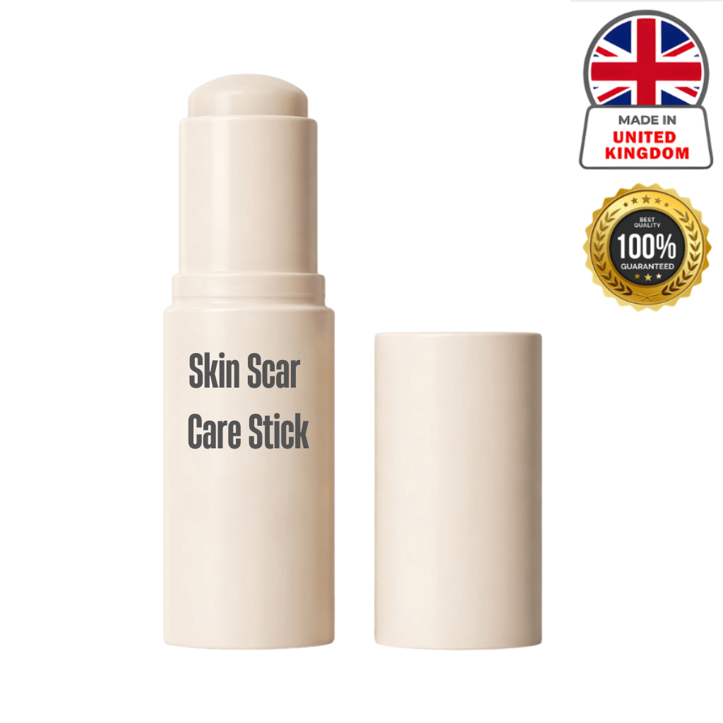 Skin Scar Care Stick designed for improving skin texture with easy-glide application.