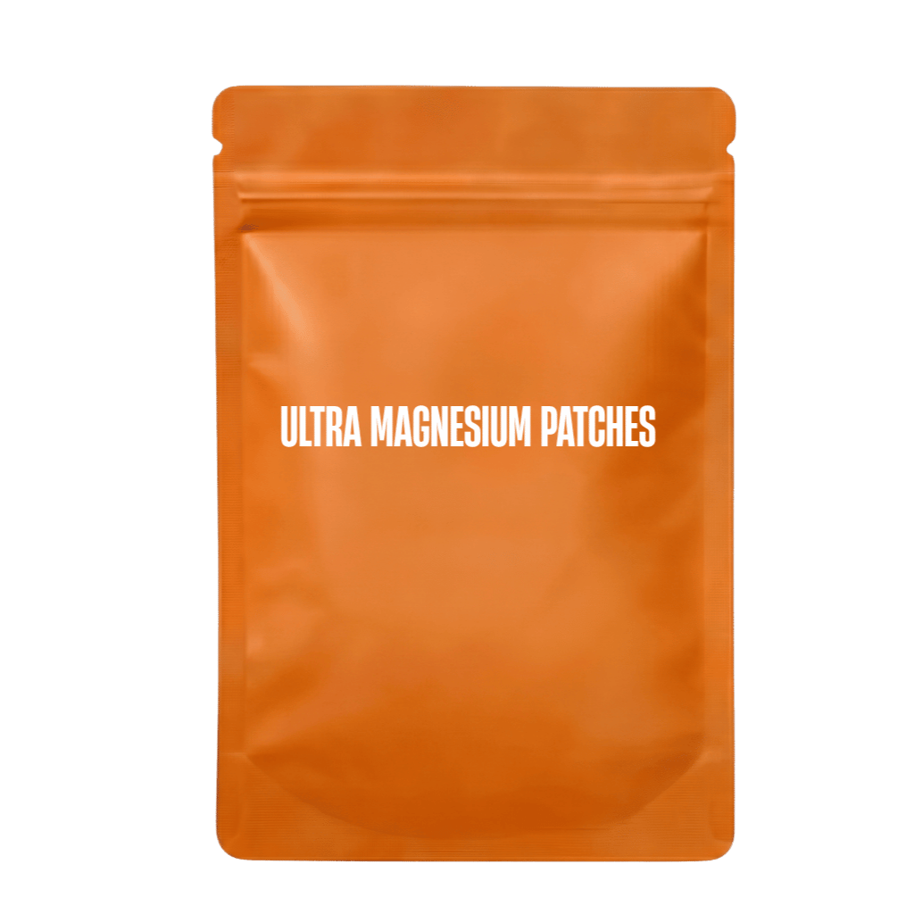 Packaging of Ultra Magnesium Patches for beauty care and self-care routine.