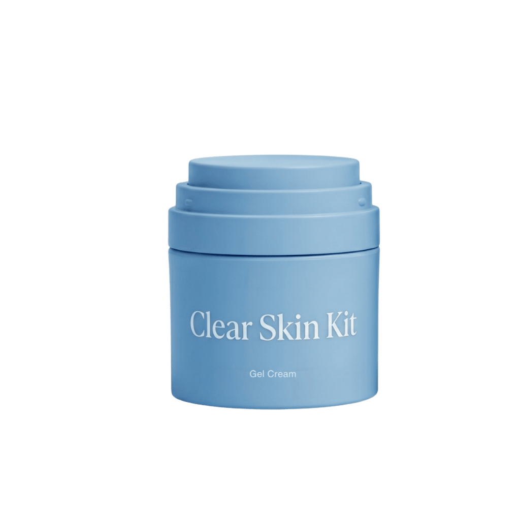Clear Skin Kit gel cream for a hydrated and fresh complexion.