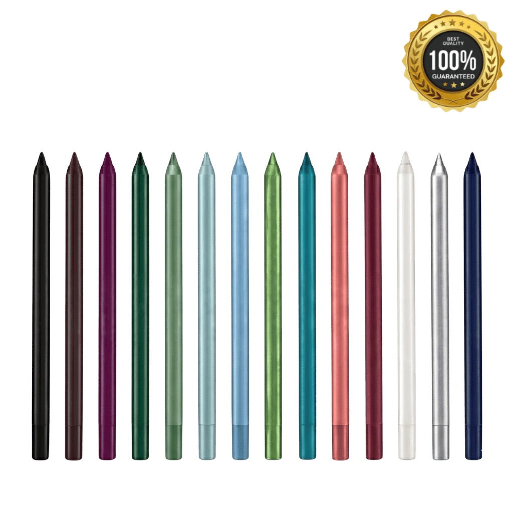 Magic Eyeliner Pencil Kit featuring multiple vibrant shades for smooth, long-lasting makeup application.