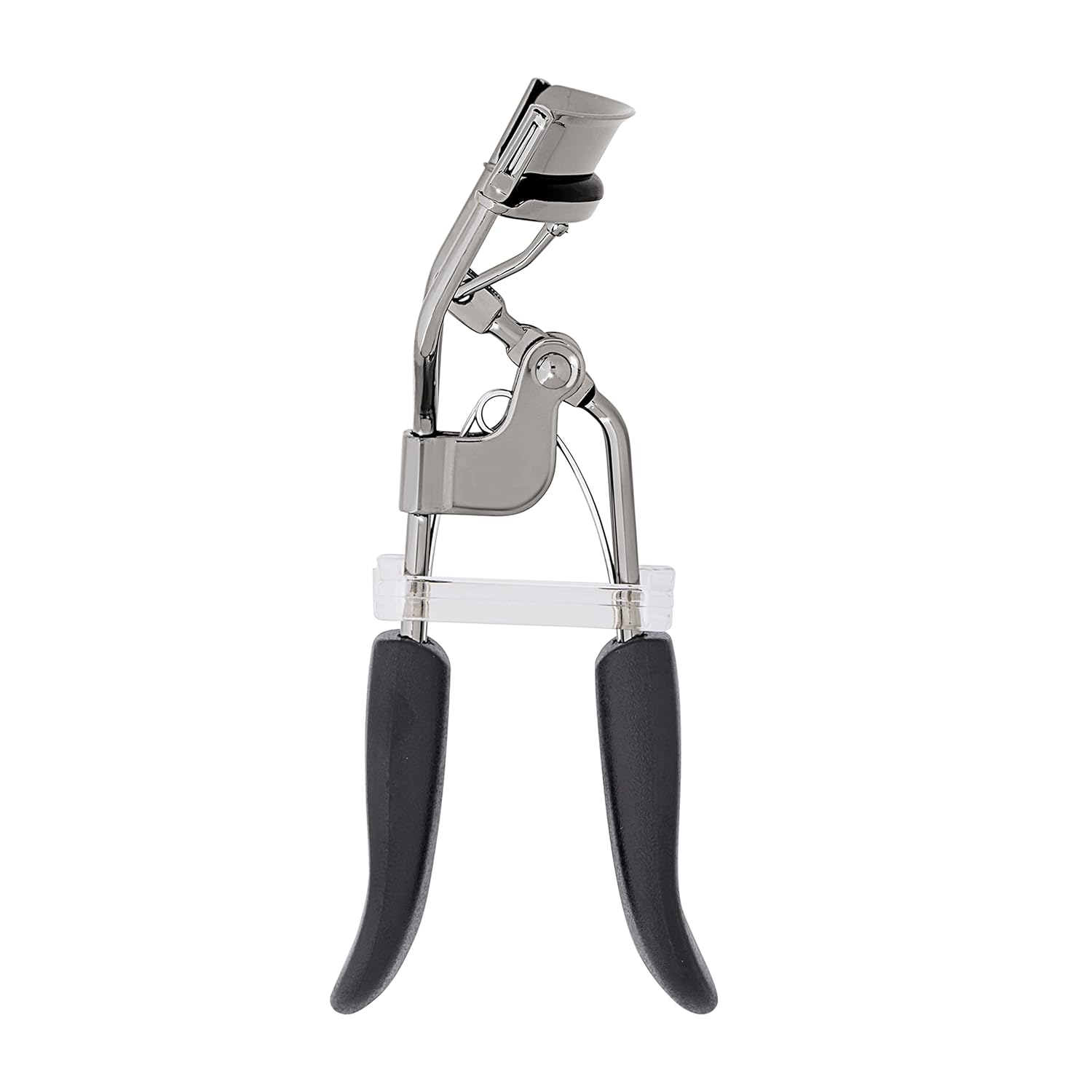 Pro Eyelash Curler featuring a smooth curling bar and ergonomic grip for easy lash shaping.