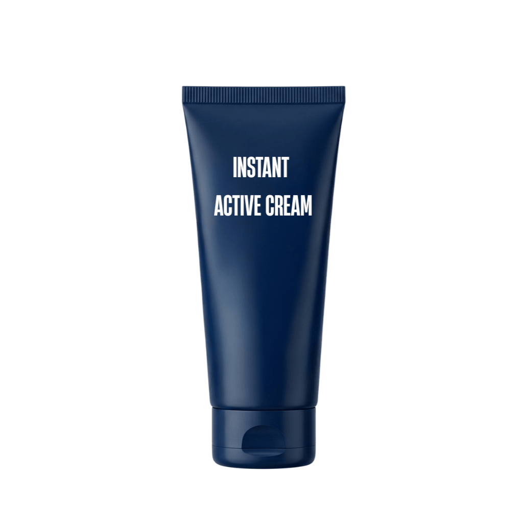 Instant Active Cream tube for refreshing and revitalizing skin care.