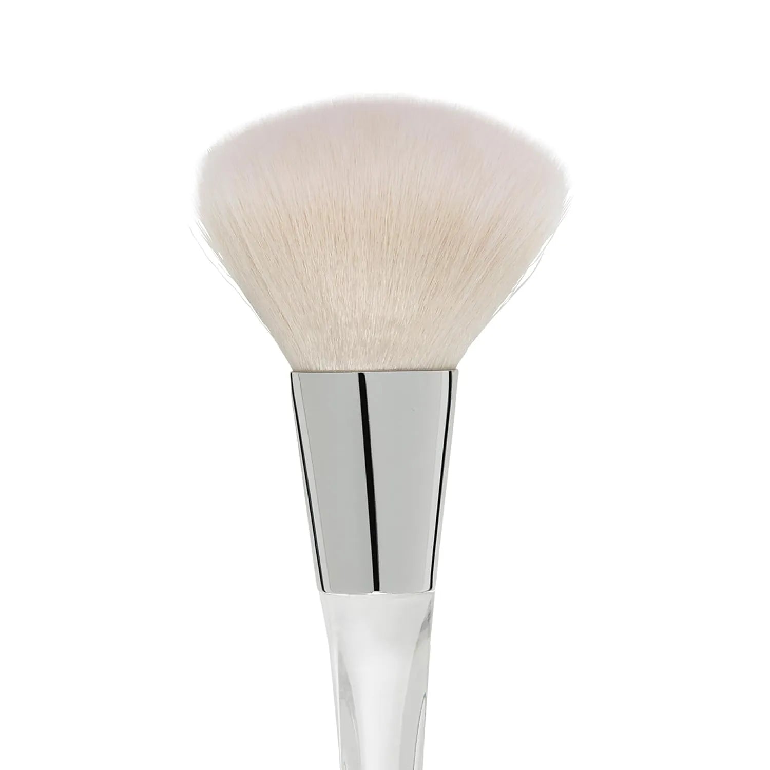 Precision Powder Makeup Brush with soft synthetic bristles for smooth and even powder application.