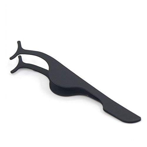 False Eyelash Applicator Tool in black, designed for easy application and removal of false eyelashes.